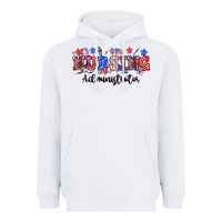 White 4th of july nursing administrator Heavyweight Hoodie - NancyCooperArtShop