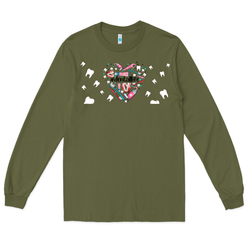 Dental Life Dentist Elements Long Sleeve Tee by AdoDesignShop | Teevron