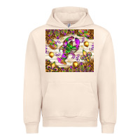 Sandshell Mardi Gras with crab Urban Hoodie - NancyCooperArtShop