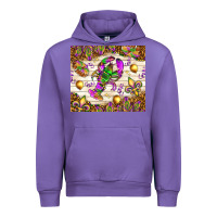 Tulip Mardi Gras with crab Urban Hoodie - NancyCooperArtShop