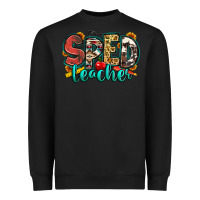 Black special education teacher Heavyweight Sweatshirt - Zillion Design Studio