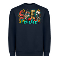 Navy special education teacher Heavyweight Sweatshirt - Zillion Design Studio