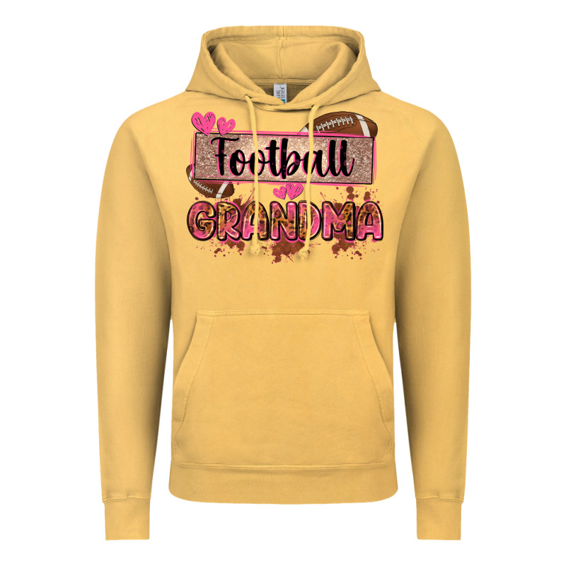 Football Grandma With Leopard Vintage Hoodie by Zillion Design Studio | Teevron