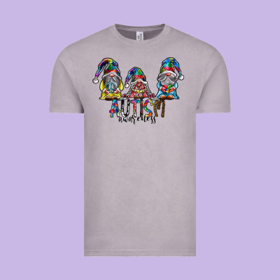 Autism Awareness Vintage Tee Designed By Sublimationcraftshop
