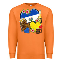 Carrot el salvador hearts Premium Sweatshirt - NancyCooperArtShop