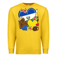 Lemon el salvador hearts Premium Sweatshirt - NancyCooperArtShop