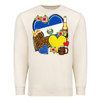 Sandshell el salvador hearts Premium Sweatshirt - NancyCooperArtShop
