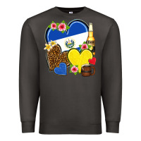 Smoke el salvador hearts Premium Sweatshirt - NancyCooperArtShop