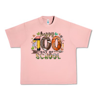 Salmon happy 100 americana football basketball day of sch Urban Heavy Tee - RacoonDesign