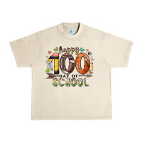 Sandshell happy 100 americana football basketball day of sch Urban Heavy Tee - RacoonDesign