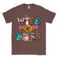 Chestnut wife mom boss Classic Tee - AdoDesignShop
