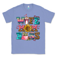 Colony Blue wife mom boss Classic Tee - AdoDesignShop