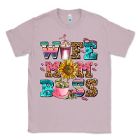 Lilac wife mom boss Classic Tee - AdoDesignShop