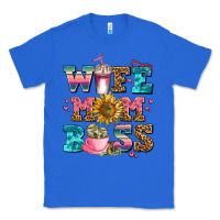 True Royal wife mom boss Classic Tee - AdoDesignShop