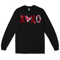 Black xoxo Long Sleeve Tee - JahusDesignShop