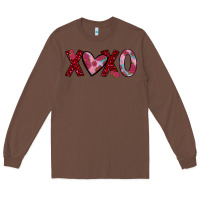 Chestnut xoxo Long Sleeve Tee - JahusDesignShop
