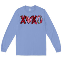 Colony Blue xoxo Long Sleeve Tee - JahusDesignShop