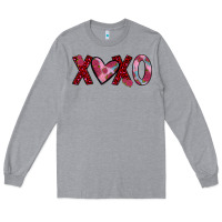 Heather Grey xoxo Long Sleeve Tee - JahusDesignShop