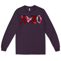 Plum xoxo Long Sleeve Tee - JahusDesignShop