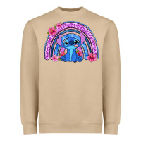 Mushroom stitch rainbow Heavyweight Sweatshirt - Zillion Design Studio