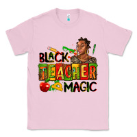 Bubblegum Pink black teacher  magic Classic Tee - AdoDesignShop