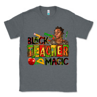 Charcoal Heather black teacher  magic Classic Tee - AdoDesignShop