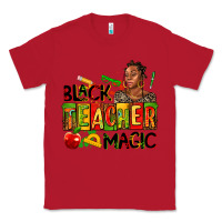 Red black teacher  magic Classic Tee - AdoDesignShop