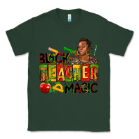 Sports Green black teacher  magic Classic Tee - AdoDesignShop