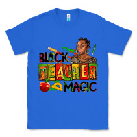 True Royal black teacher  magic Classic Tee - AdoDesignShop
