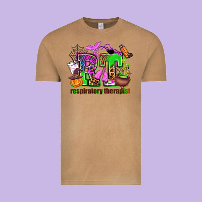 Rt Respiratory Therapist Vintage Tee Designed By Adodesignshop