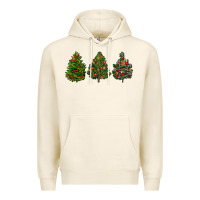 Tofu christmas trees Premium Hoodie - LillyAllenDesigns
