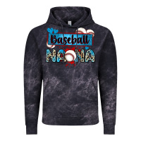 Cloud Black baseball nana with leopard Vintage Hoodie - Zillion Design Studio