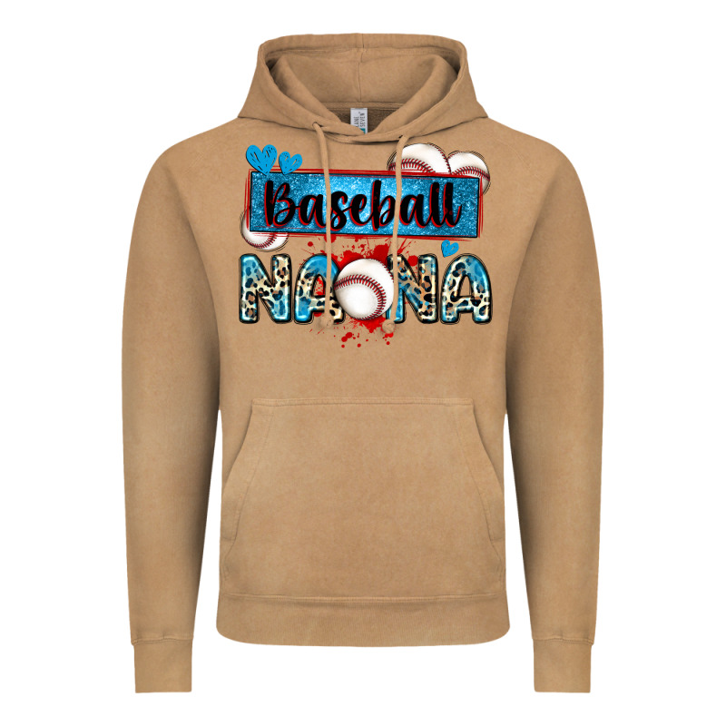 Baseball Nana With Leopard Vintage Hoodie by Zillion Design Studio | Teevron