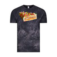 Cloud Black red christmas cake fa element 1 Vintage Tee - FaDigitalArtStudio