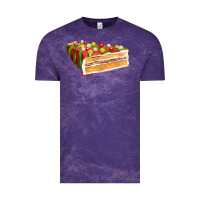 Cloud Purple red christmas cake fa element 1 Vintage Tee - FaDigitalArtStudio