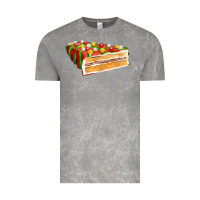 Cloud Rock red christmas cake fa element 1 Vintage Tee - FaDigitalArtStudio