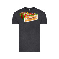 Vintage Black red christmas cake fa element 1 Vintage Tee - FaDigitalArtStudio