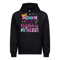 Black mommy of the birthday princess Urban Hoodie - NancyCooperArtShop