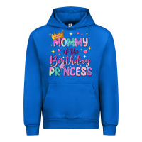 Cobalt mommy of the birthday princess Urban Hoodie - NancyCooperArtShop