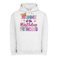 Pigment Lunar Rock mommy of the birthday princess Urban Hoodie - NancyCooperArtShop