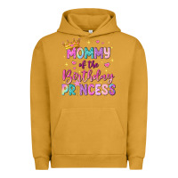 Pigment Peanut Butter mommy of the birthday princess Urban Hoodie - NancyCooperArtShop