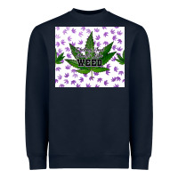Navy i bet my soul smells like weed Heavyweight Sweatshirt - CTS Tumbler Store