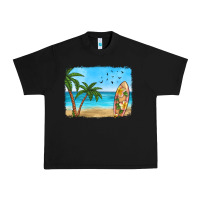 Black beach background Urban Heavy Tee - HRA Design Shop