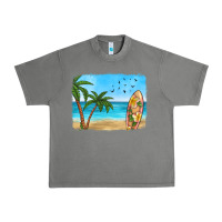 Tornado beach background Urban Heavy Tee - HRA Design Shop