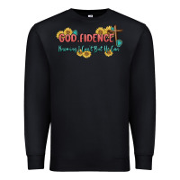 Black god fidence Premium Sweatshirt - MaliasSmallBusiness