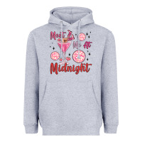 Heather Grey meet me at midnight Heavyweight Hoodie - MaliasSmallBusiness