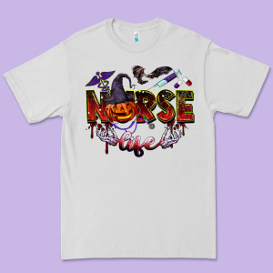 Halloween Nurse Life Premium Tee Designed By Barkaloodesign