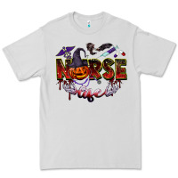 Dove Grey halloween nurse life Premium Tee - BarkalooDesign