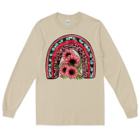 Mushroom valentines sunflower rainbow Long Sleeve Tee - JahusDesignShop