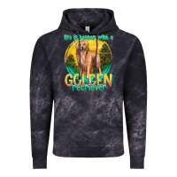 Cloud Black life is better with a golden retriever Vintage Hoodie - texasbilliewilder